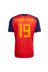 Espanja Lamine Yamal #19 Jalkapallovaatteet Kotipaita MM-kisat 2026 Lyhythihainen